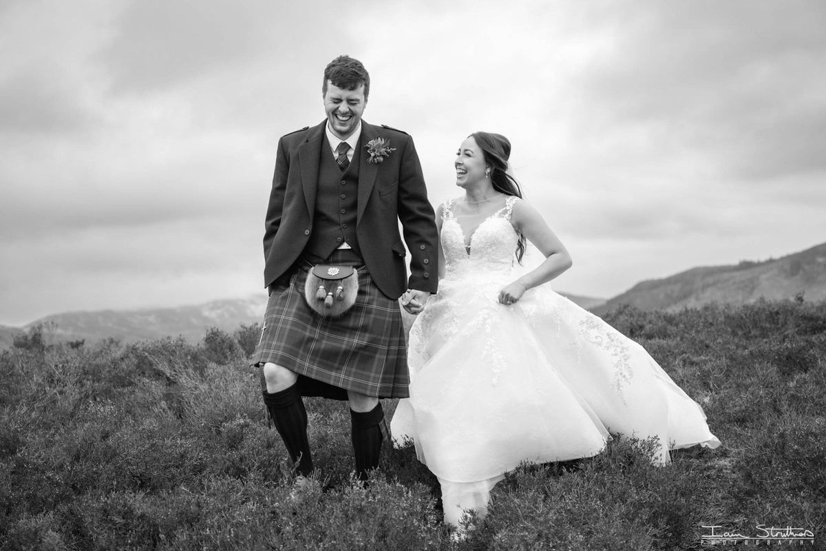 Wedding photography by Iain Struthers Photography, Scotland