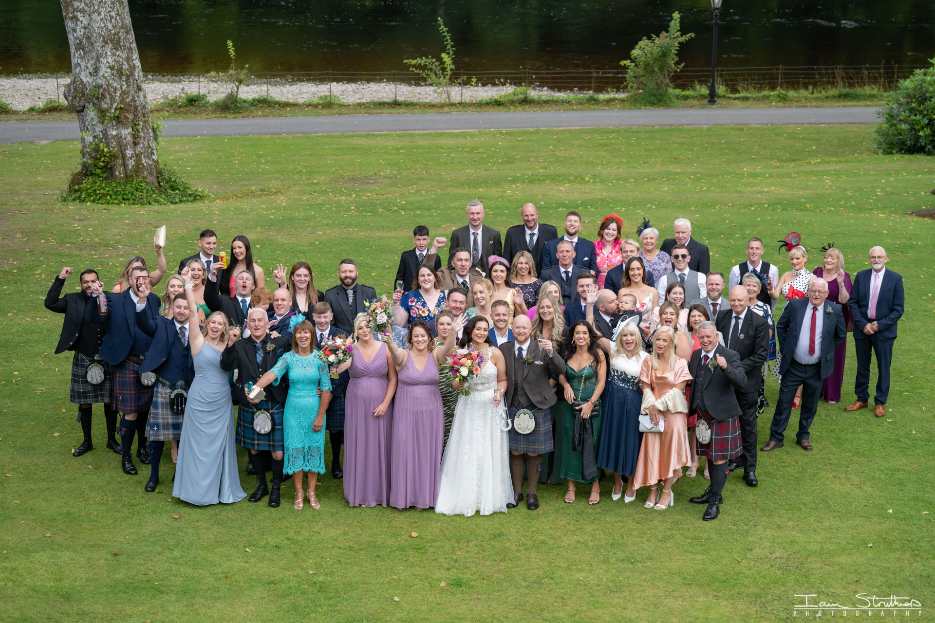 Jade & David wedding photograph 48