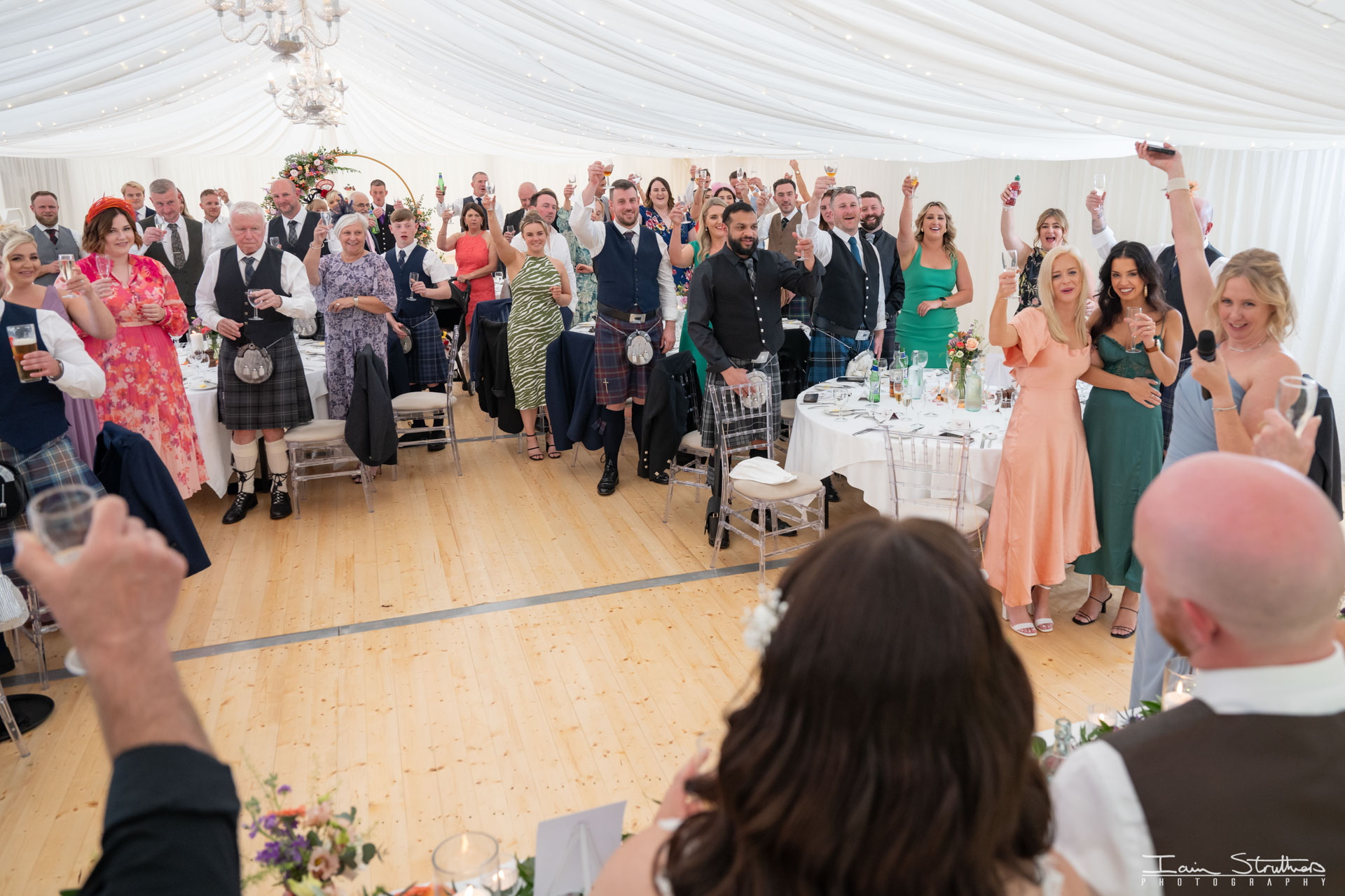 Jade & David wedding photograph 85