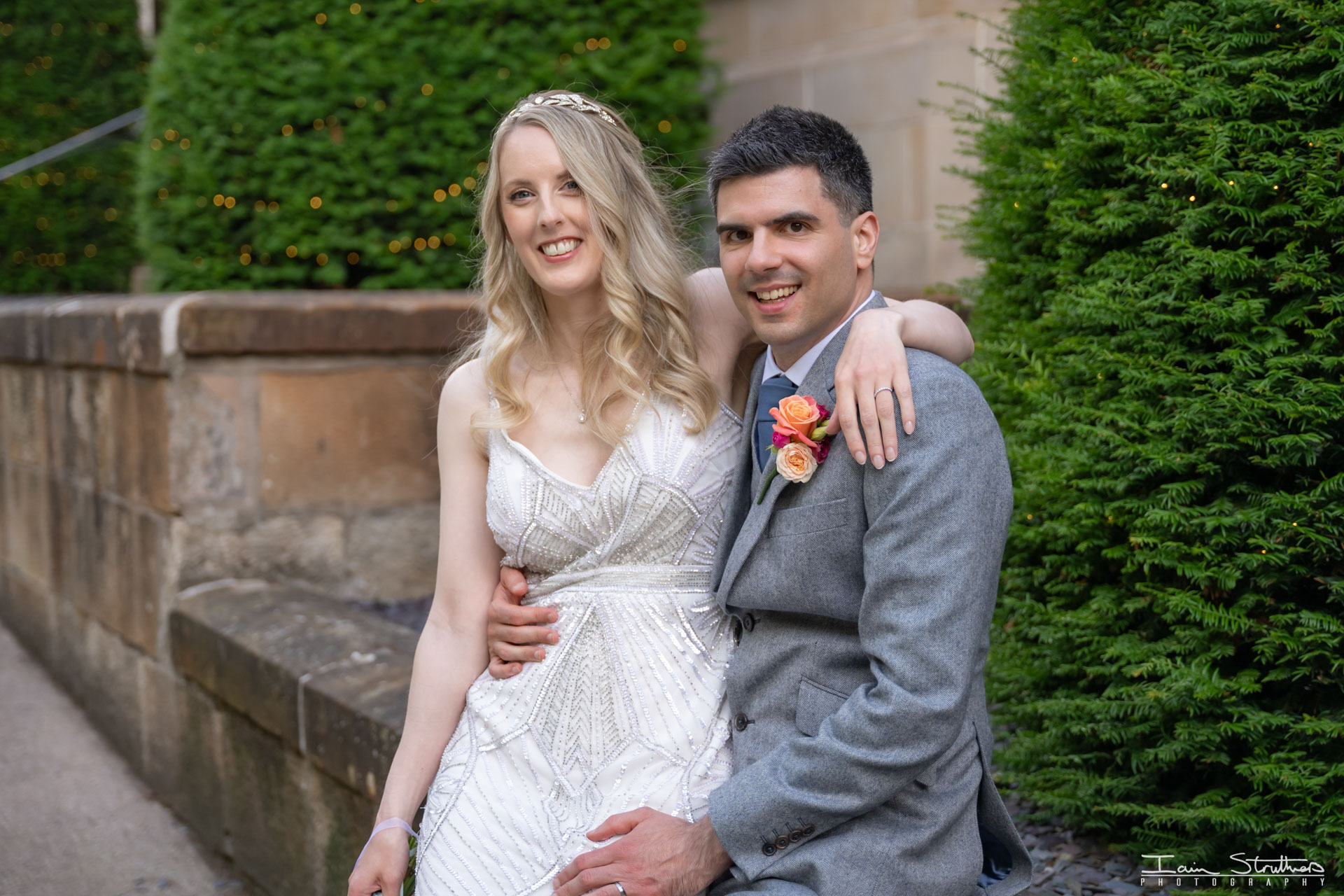 Kirsty & Morgan wedding photograph 37