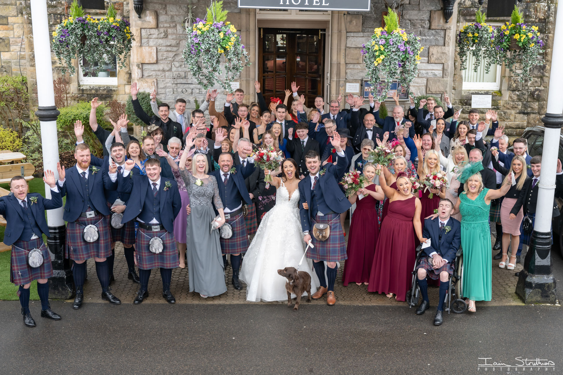 Rachel & Max wedding photograph 19