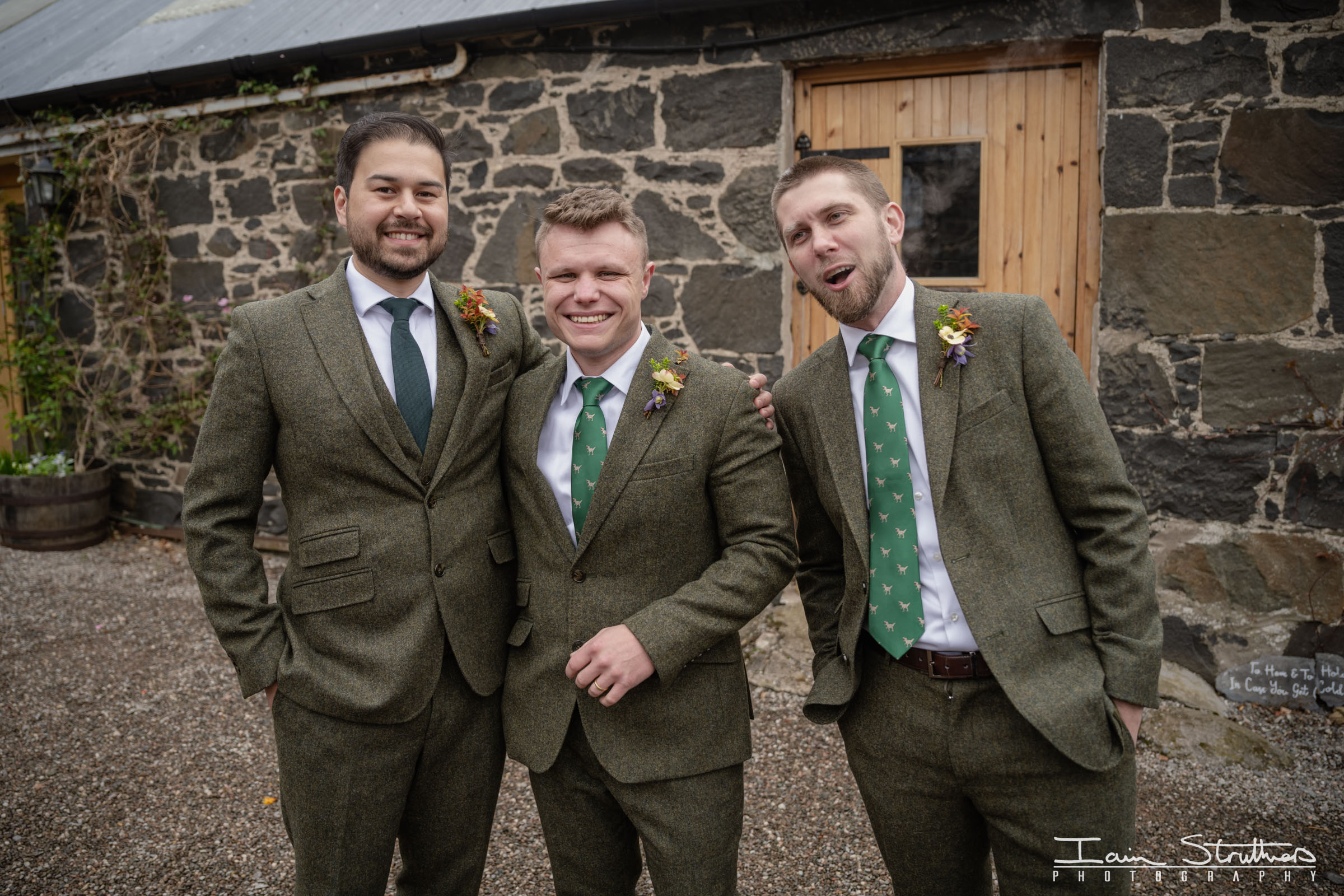 Shannon & Kieran wedding at Comrie Croft